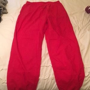Red Marlboro Adventure Team Joggers